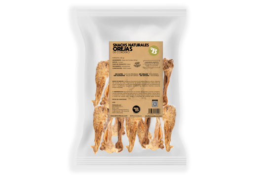 Bimordiscos Orejas De Cordero Para Perros Y Gatos · 250g.