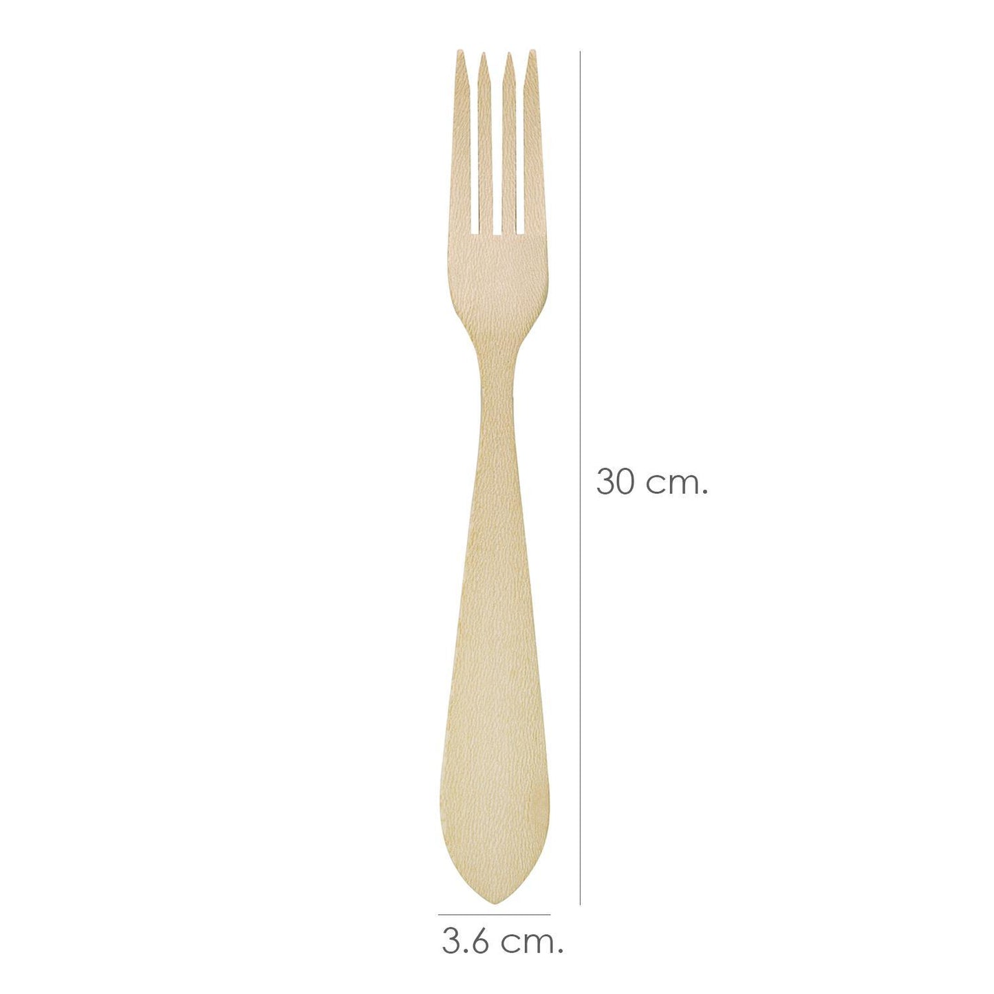Tenedor Cocina Madera Oryx 30 Cm.