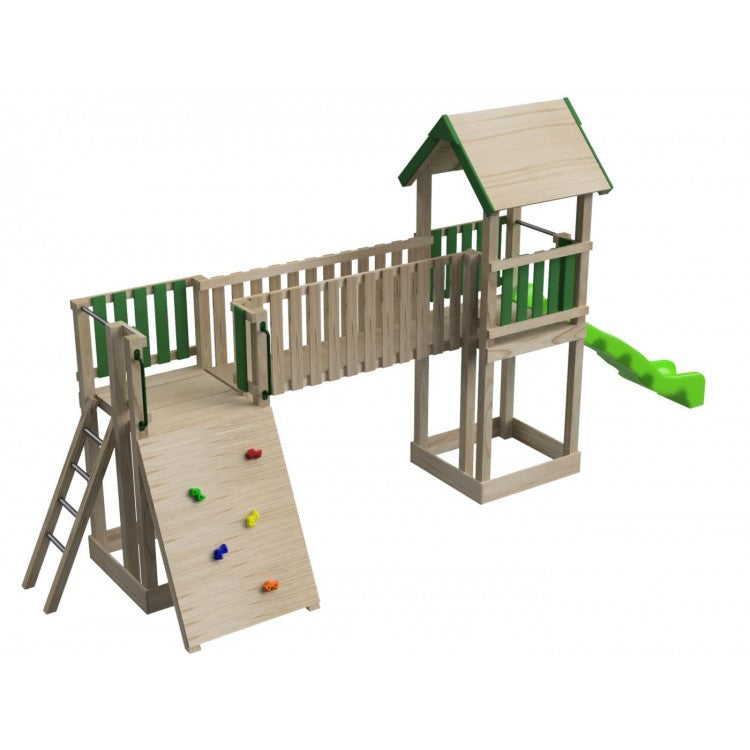 Parque Infantil Masgames Aurora Boreal Superficie De Arena, Tierra O Cesped.