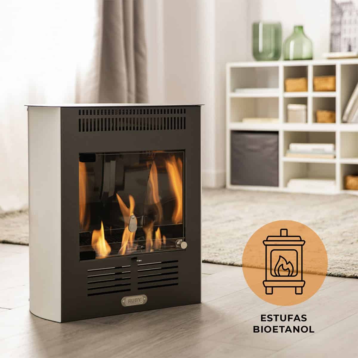 Bioetanol 99,5 % de Origen Vegetal MyHome 5 L | Para Chimeneas, Estufas y Quemadores | Combustión Limpia_3