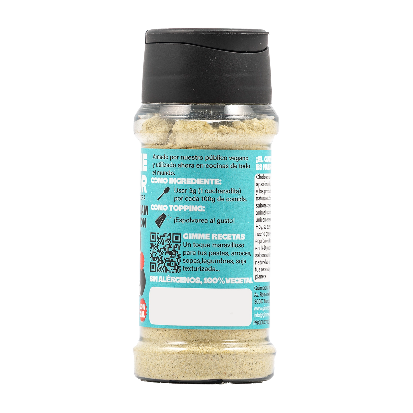 Sazonador vegetal sabor sour cream and onion