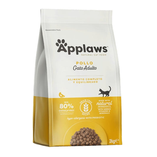Applaws Cat Dry Adulto Grain Free Pollo 2kg Pienso natural para gatitos grain free