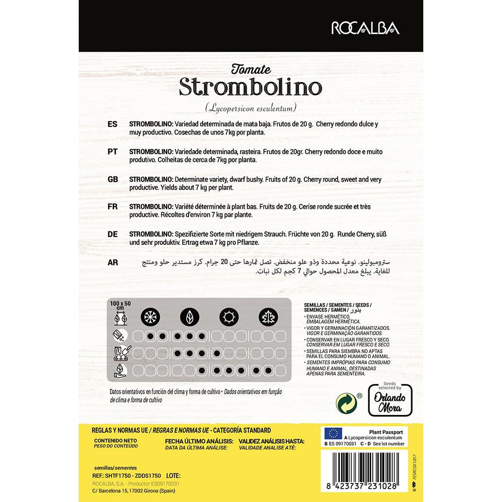 Semillas de Tomate Colección Strombolino