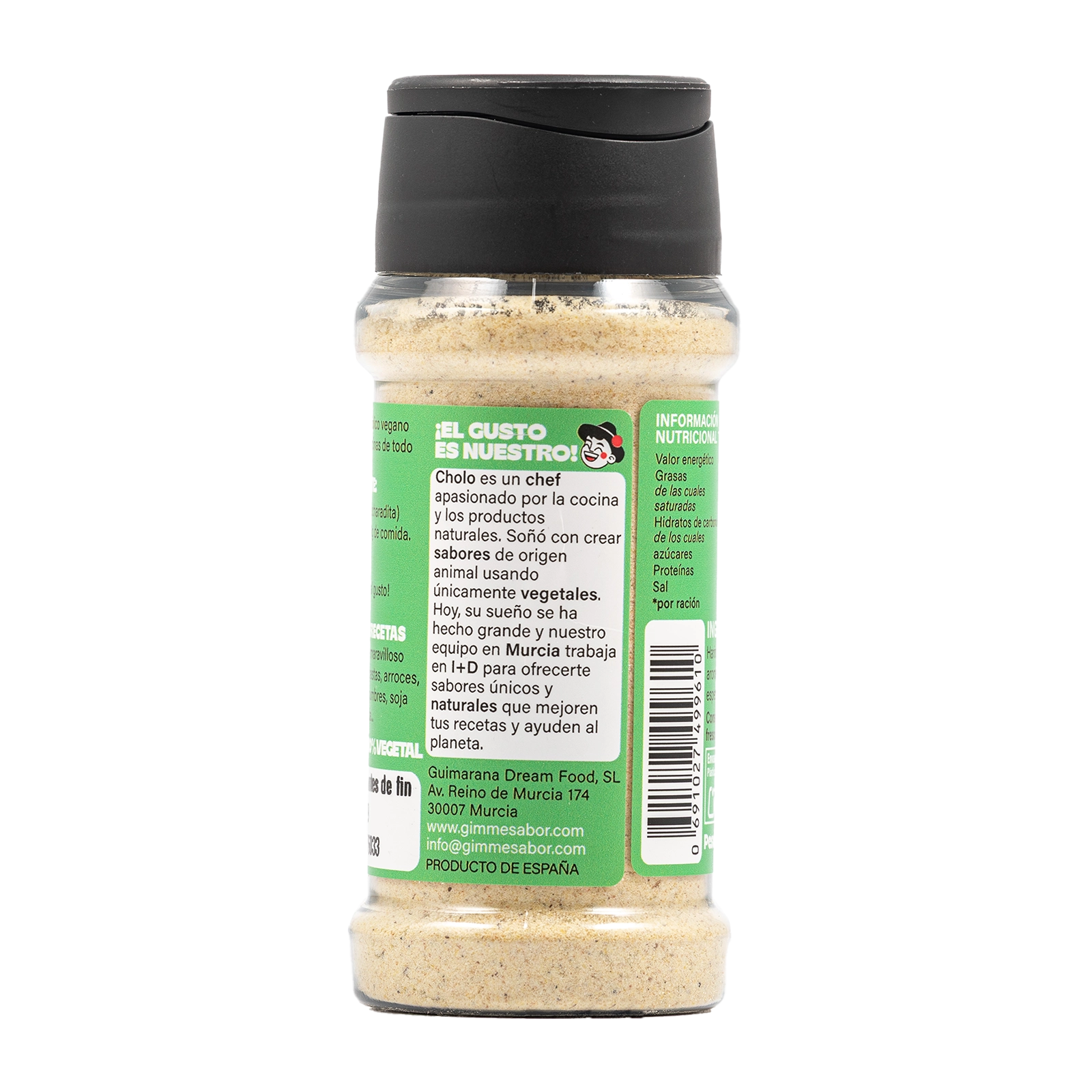 Sazonador vegetal sabor pollo asado