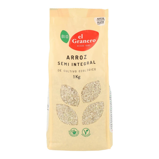 Arroz semi integral Bio El Granero 1 kg