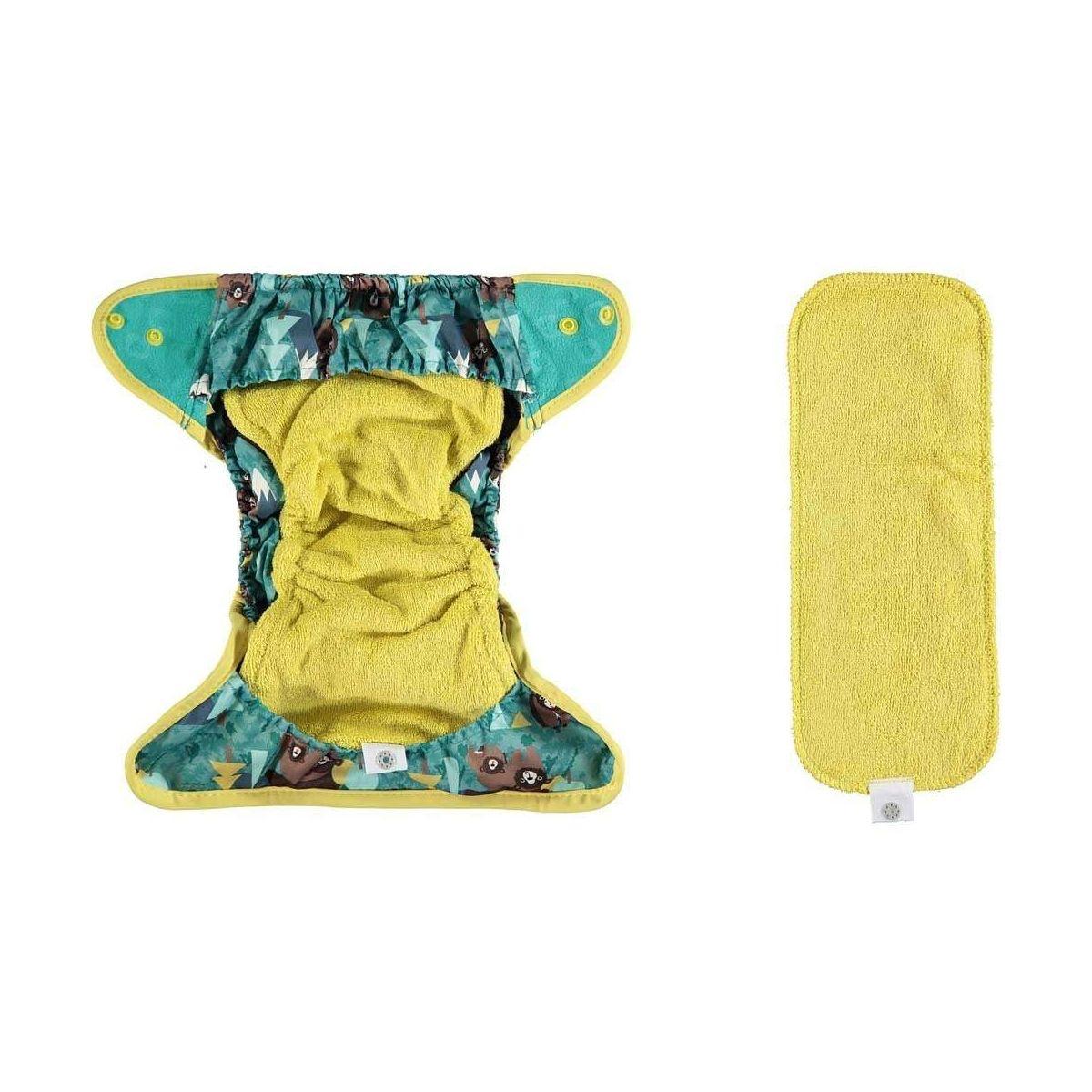 Pañal de tela Pop-in Bear Corchetes