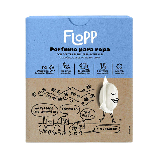 Perfumador Ropa Flopp 1 estuche x 92 cápsulas