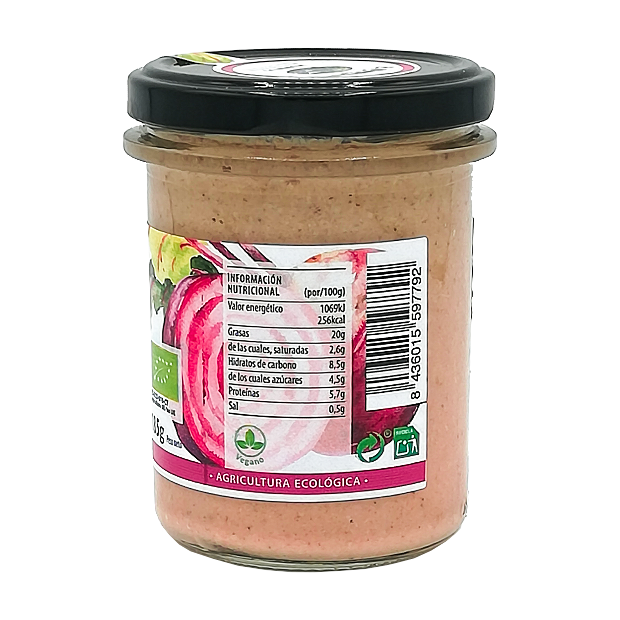 Hummus De Remolacha Ecológico Mediterraneum 185g