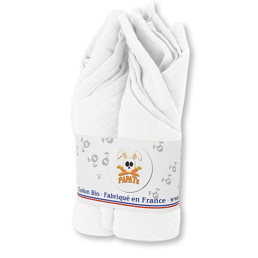 Pañales De Algodón Bio Blanco