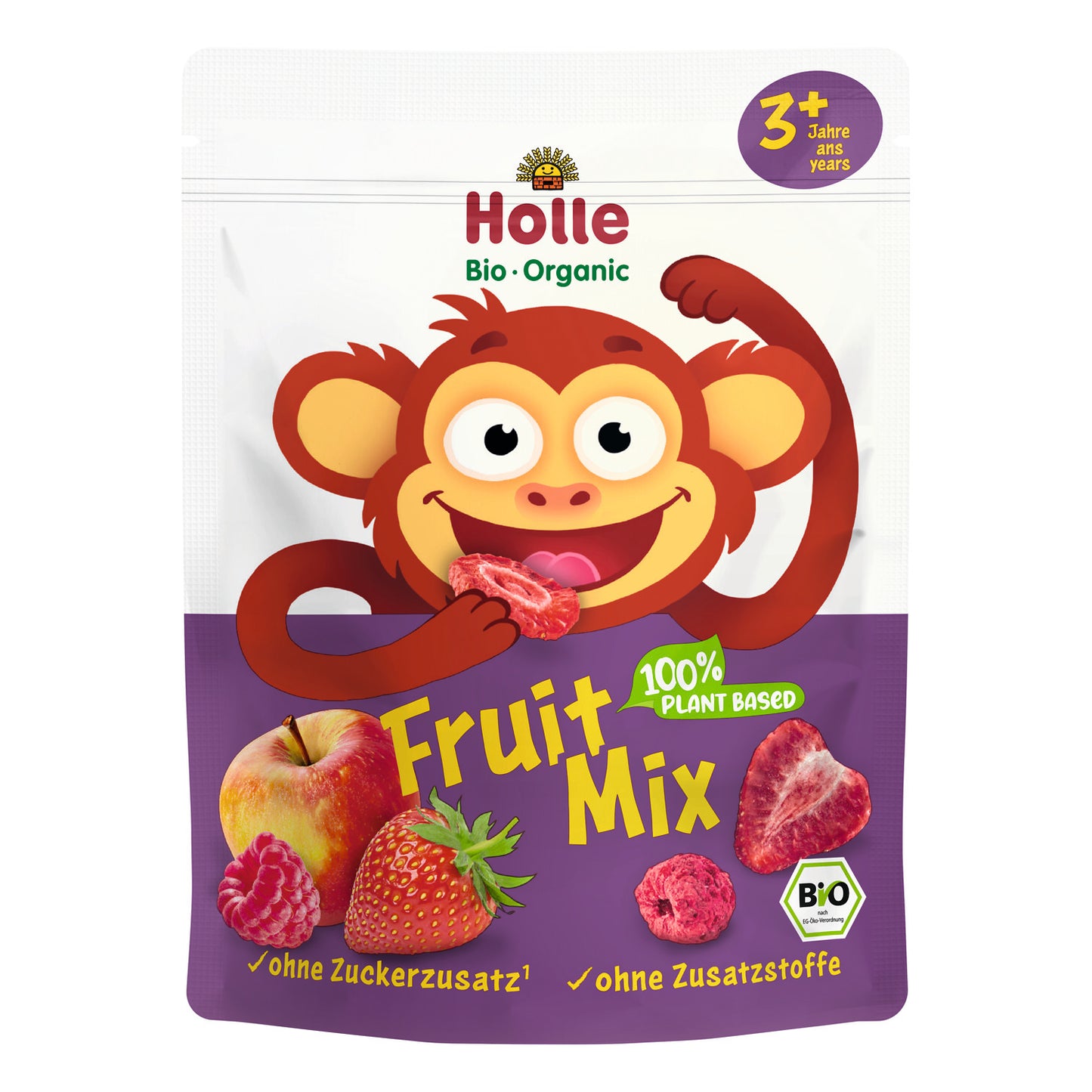 Snack Infantil de Mix de Frutas Bio a partir de 3 años Holle 13gr