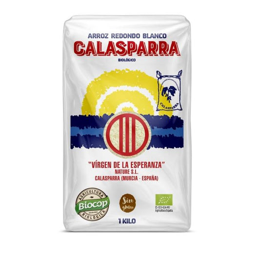 Arroz Redondo Blanco Calasparra 1Kg