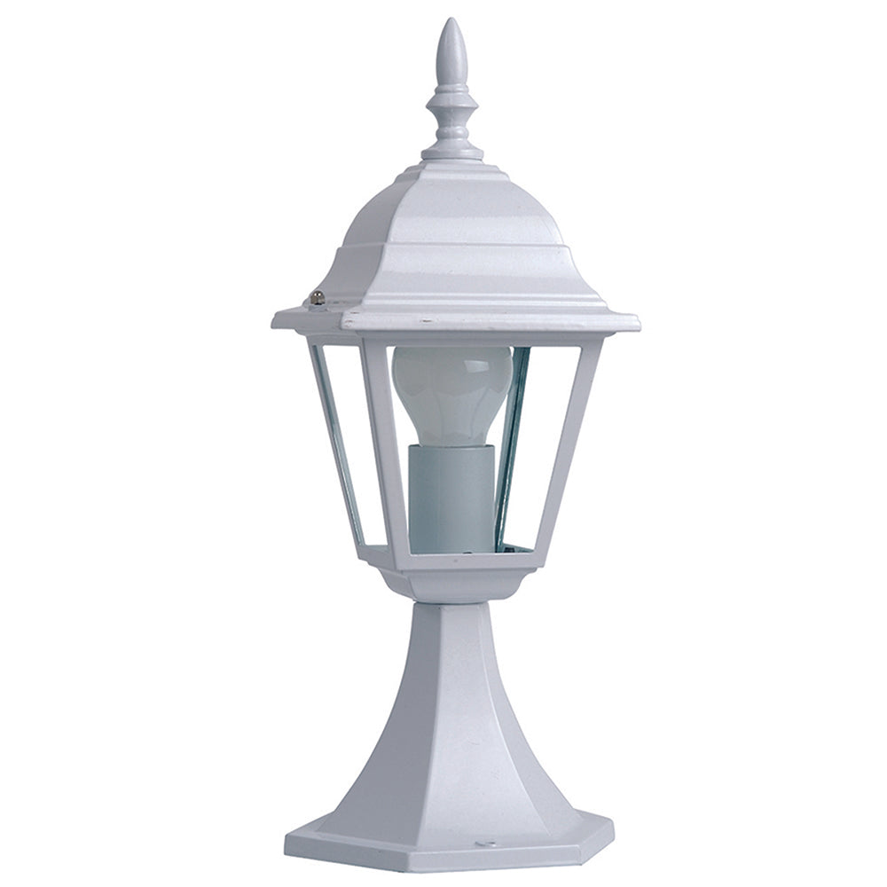 Farola Sobremuro Colorado Blanco Luxform_0