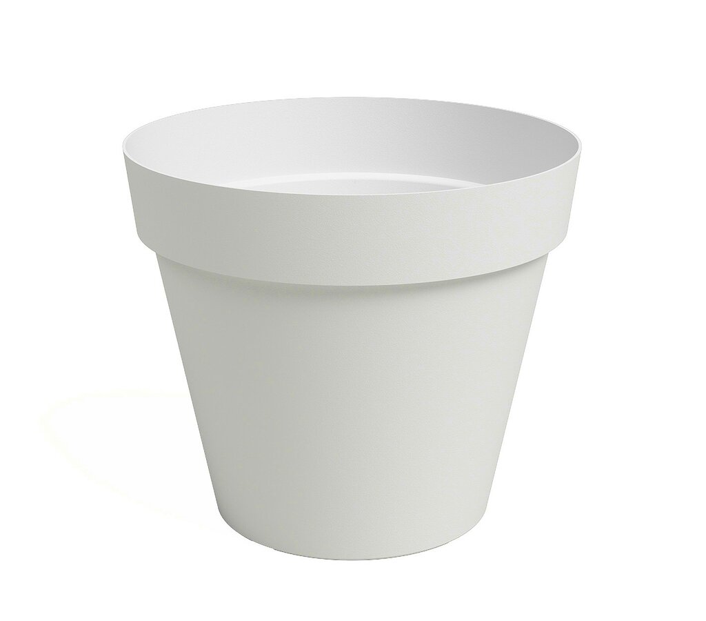 Artevasi Macetero De Plástico Capri Blanco 30cm