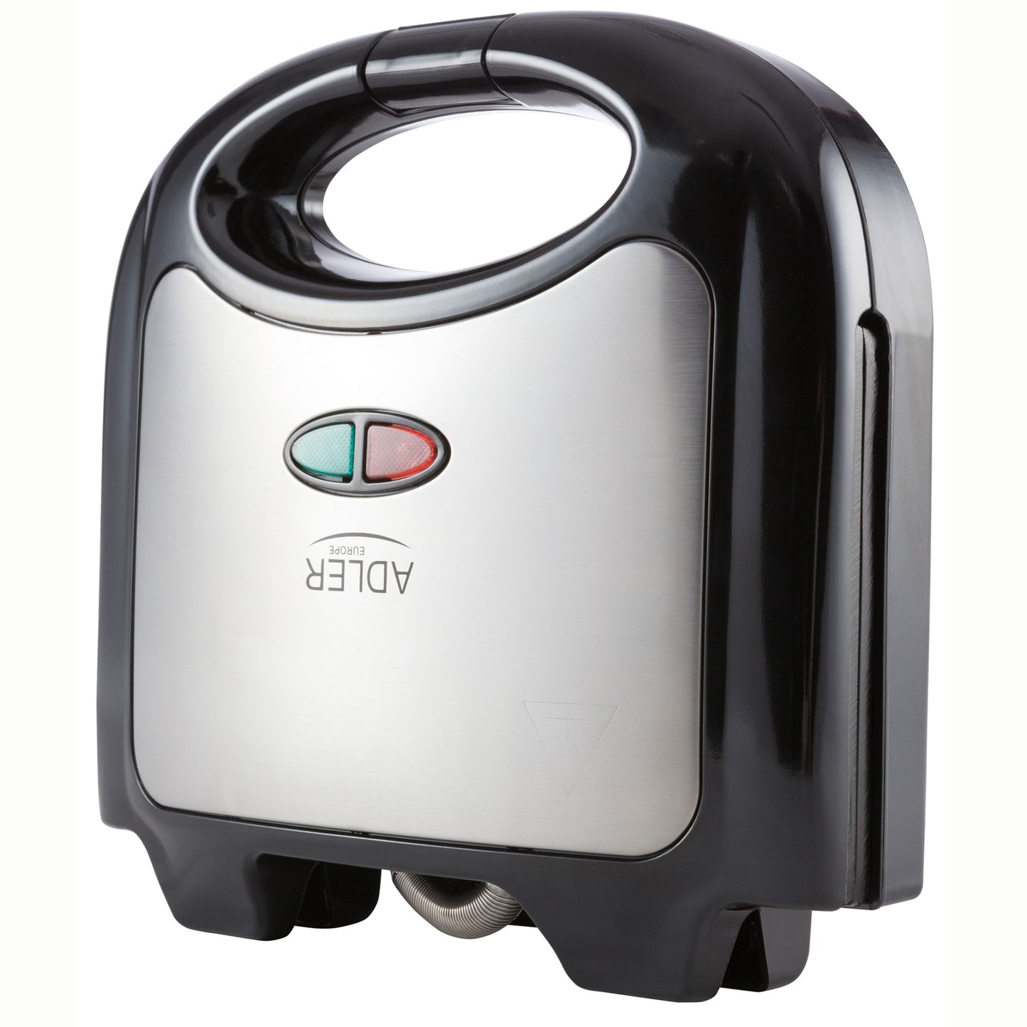 Sandwichera, 2 Sandwiches, Placas Antiadherentes, Tostado Perfecto, Acero Inoxidable, Compacta Adler Ad3015 850w