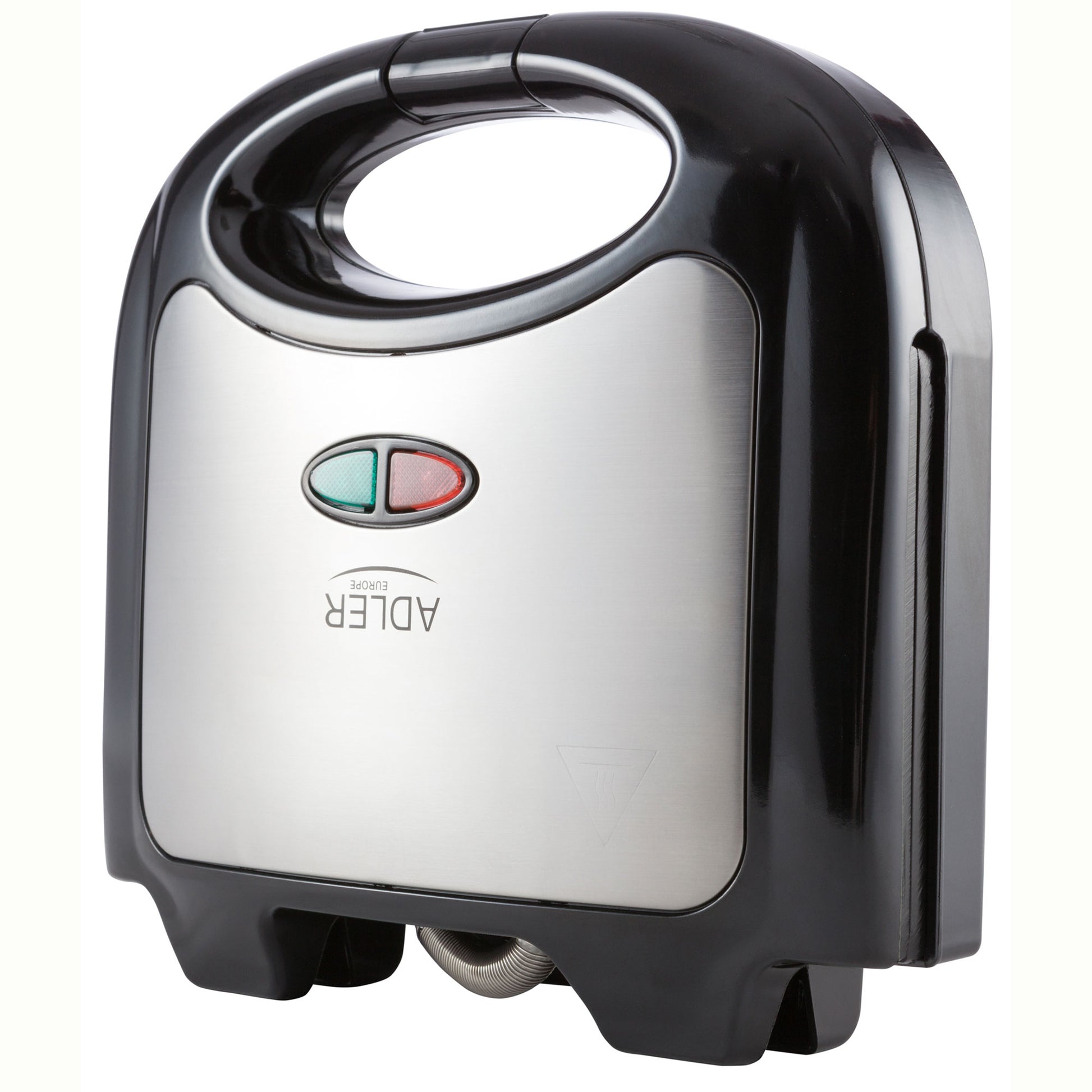 Sandwichera, 2 Sandwiches, Placas Antiadherentes, Tostado Perfecto, Acero Inoxidable, Compacta Adler Ad3015 850w