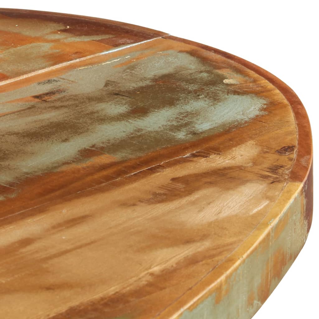Mesa De Comedor De Madera Maciza Reciclada 240x100x75 Cm_4