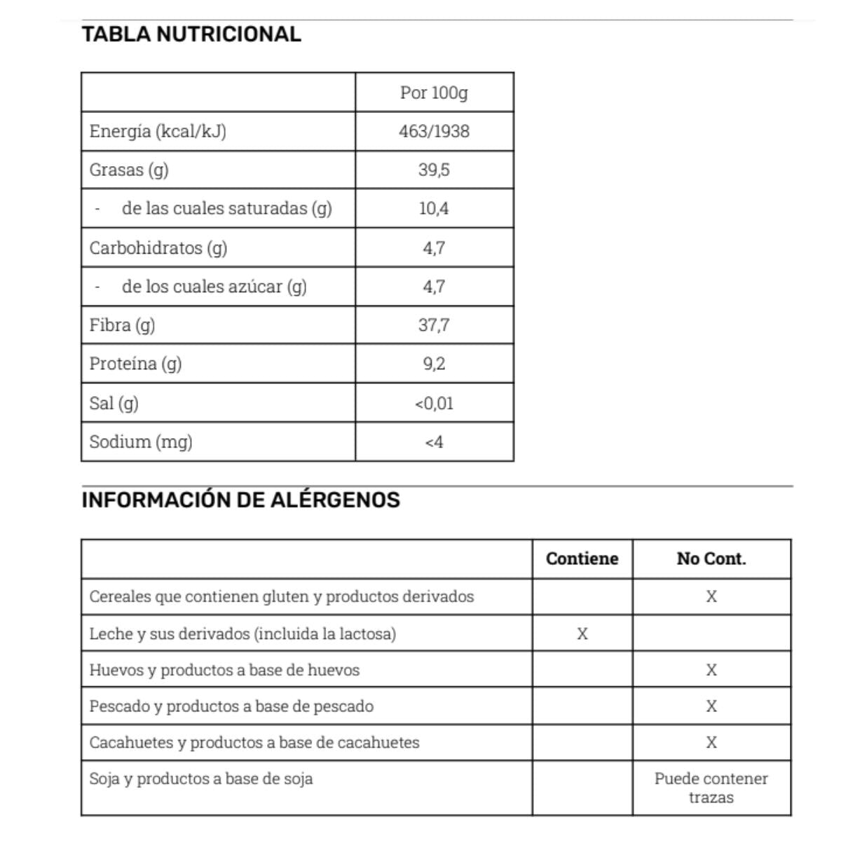 Crema BIO de Cacao y Avellanas Natruly 200 g