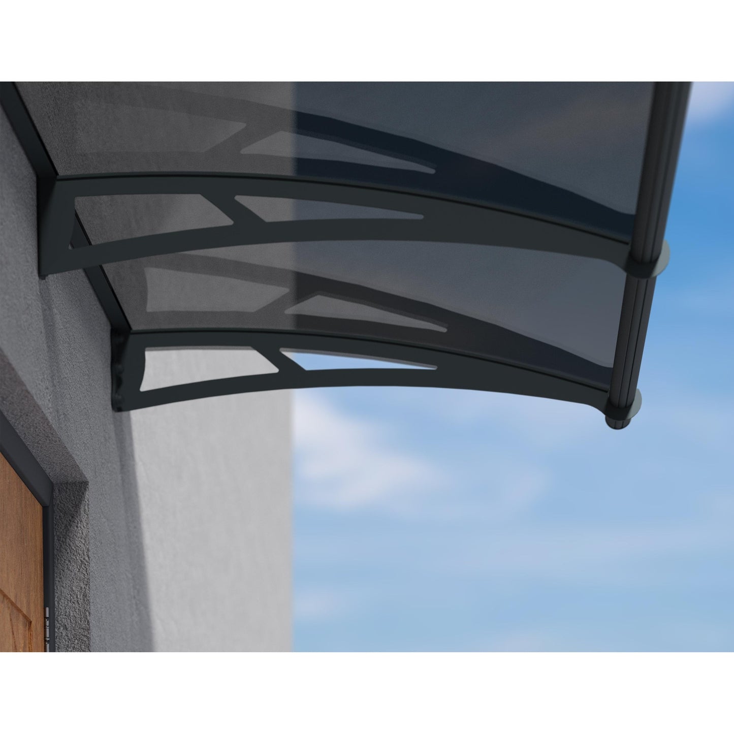 Marquesina para puerta Aquila 205x91 cm