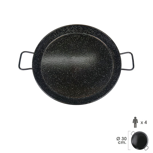 Paellera Valencciana esmaltada 4 personas 30 cm