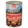 Fresh Beef Meatballs Arquivet 400 g Comida húmeda para perro con ternera, boniato y zanahoria