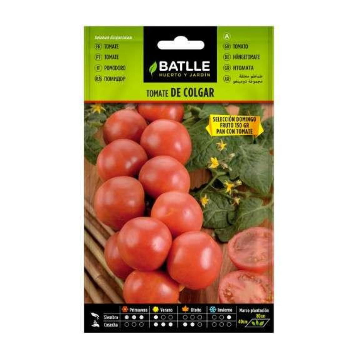 Semillas de Tomate de colgar Domingo Batlle