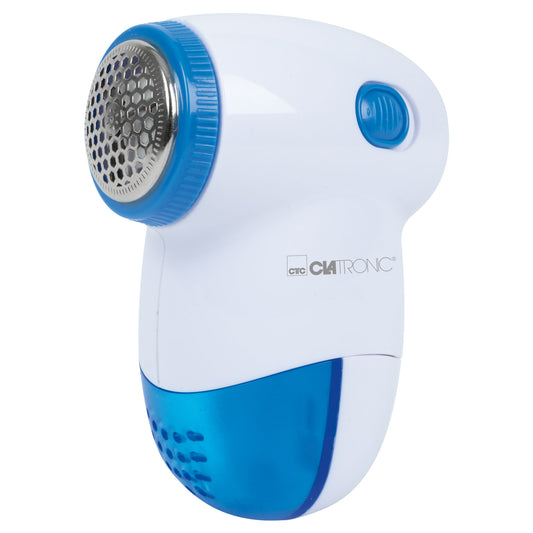 Quitapelusas Eléctrico, Elimina Pelotillas Ropa, Cuchillas Acero Inoxidable, Depósito Extraíble Clatronic Cla-tc3758 Blanco/azul