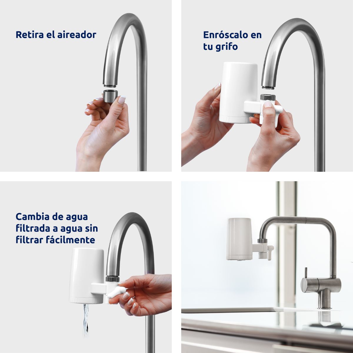 Filtro de agua para grifo Essential Tappwater