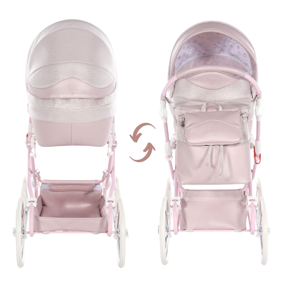 Carro De Muñecas Dolce Classic_pink