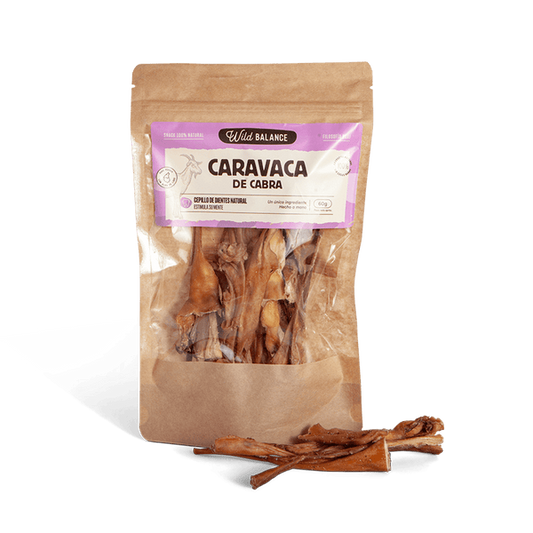 Mordedor natural Caravaca de cabra Wild Balance 60 g
