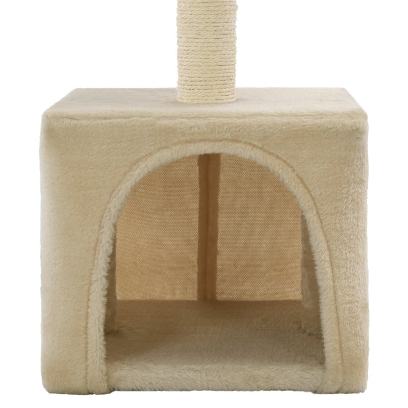 Vidaxl Rascador Para Gatos Con Poste De Sisal 55 Cm Beige_5