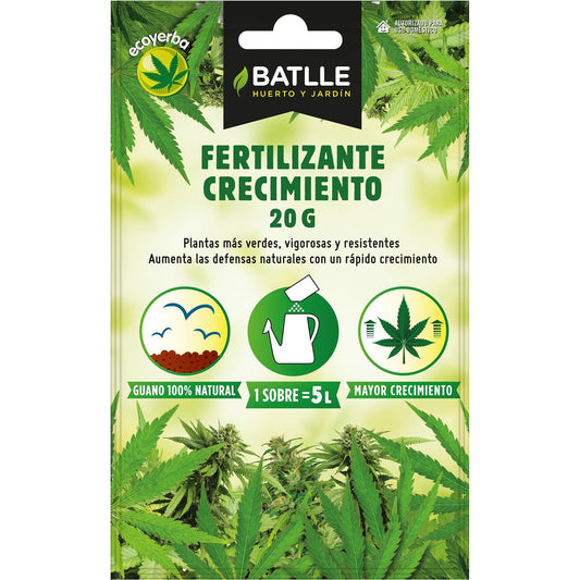Fertilizante Ecoyerba Crecimiento sobre para 5 L Batlle