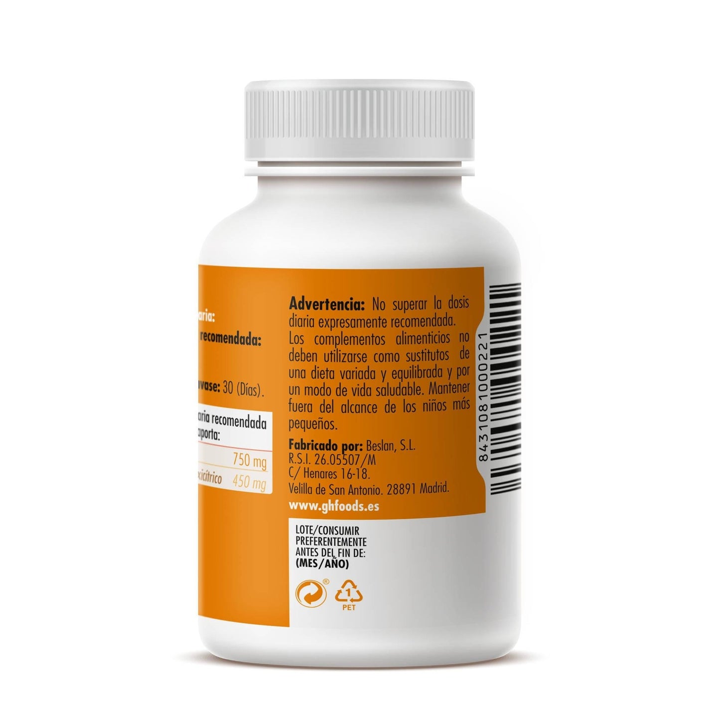 Garcinia Cambogia 500 mg 90 Cápsulas GHF
