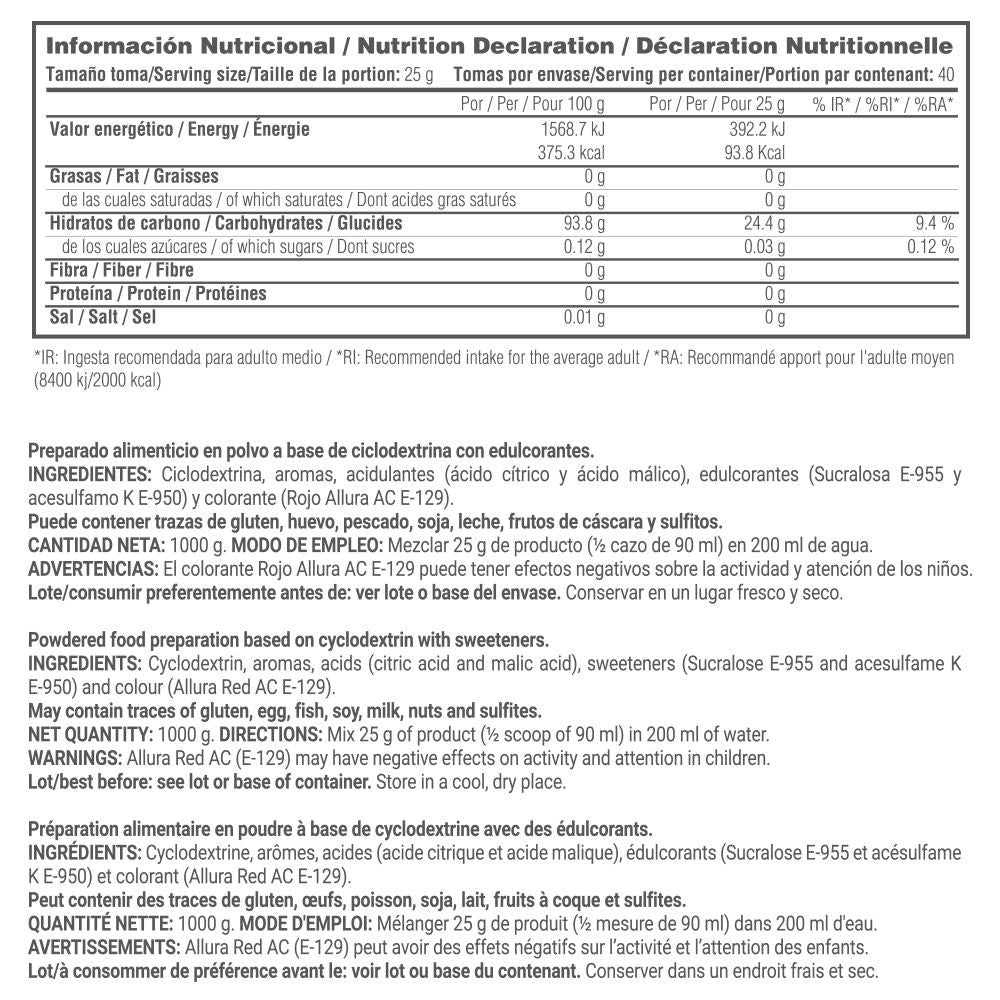 Ciclodextrina (cluster Dextrin®) - 1kg - Sandias De Gominola - Contribuye Con La Recuperación M - Masmusculo_5