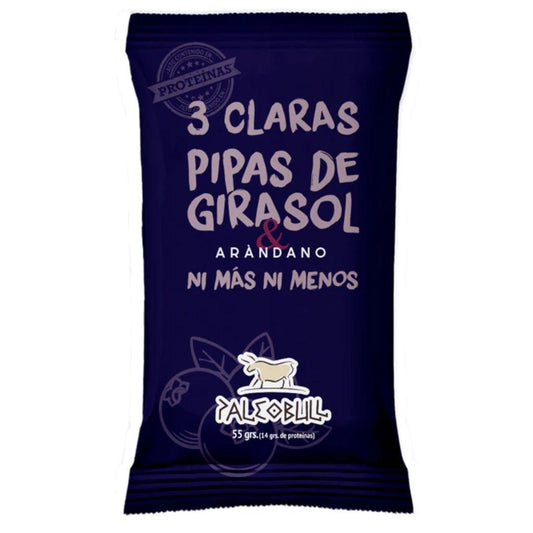 Barrita energética arándanos y pipas de girasol Paleobull 55 g