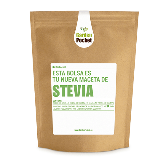 Kit huerto de aromáticas pocket: Stevia