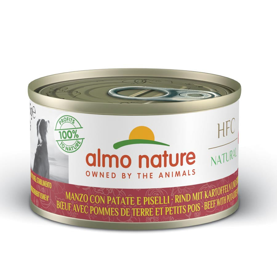 24ux95gr Lata De Comida Almo Para Perro Hfc De Buey Y Patata_0