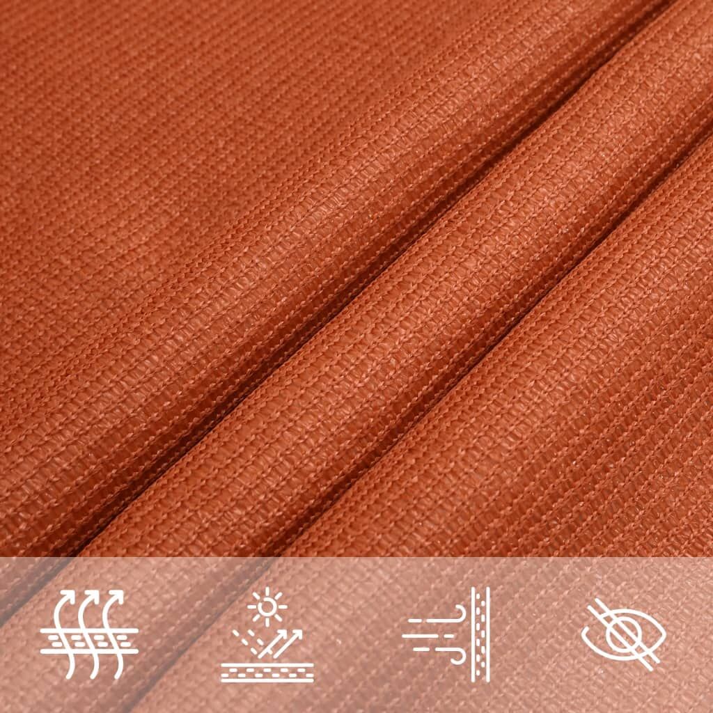 Vidaxl Toldo De Vela Naranja Hdpe 160 G/m² 3,5x4,5 M_4