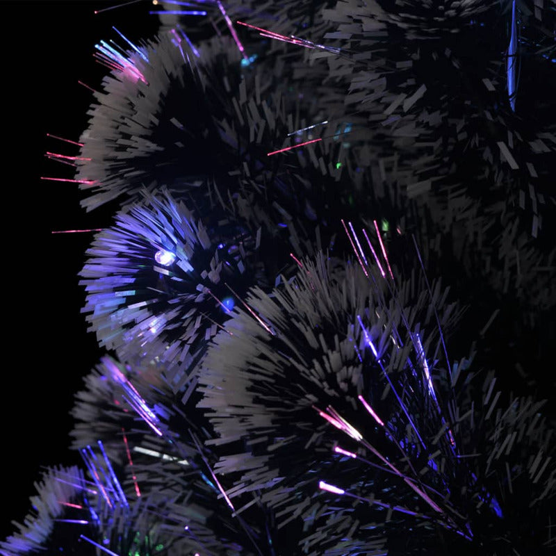 Vidaxl Árbol De Navidad Con Luces Y Soporte Fibra Óptica 180 Cm_5