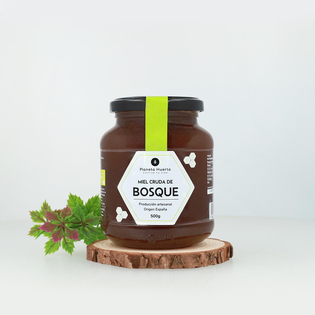 Miel Cruda de Bosque Planeta Huerto 500 gr
