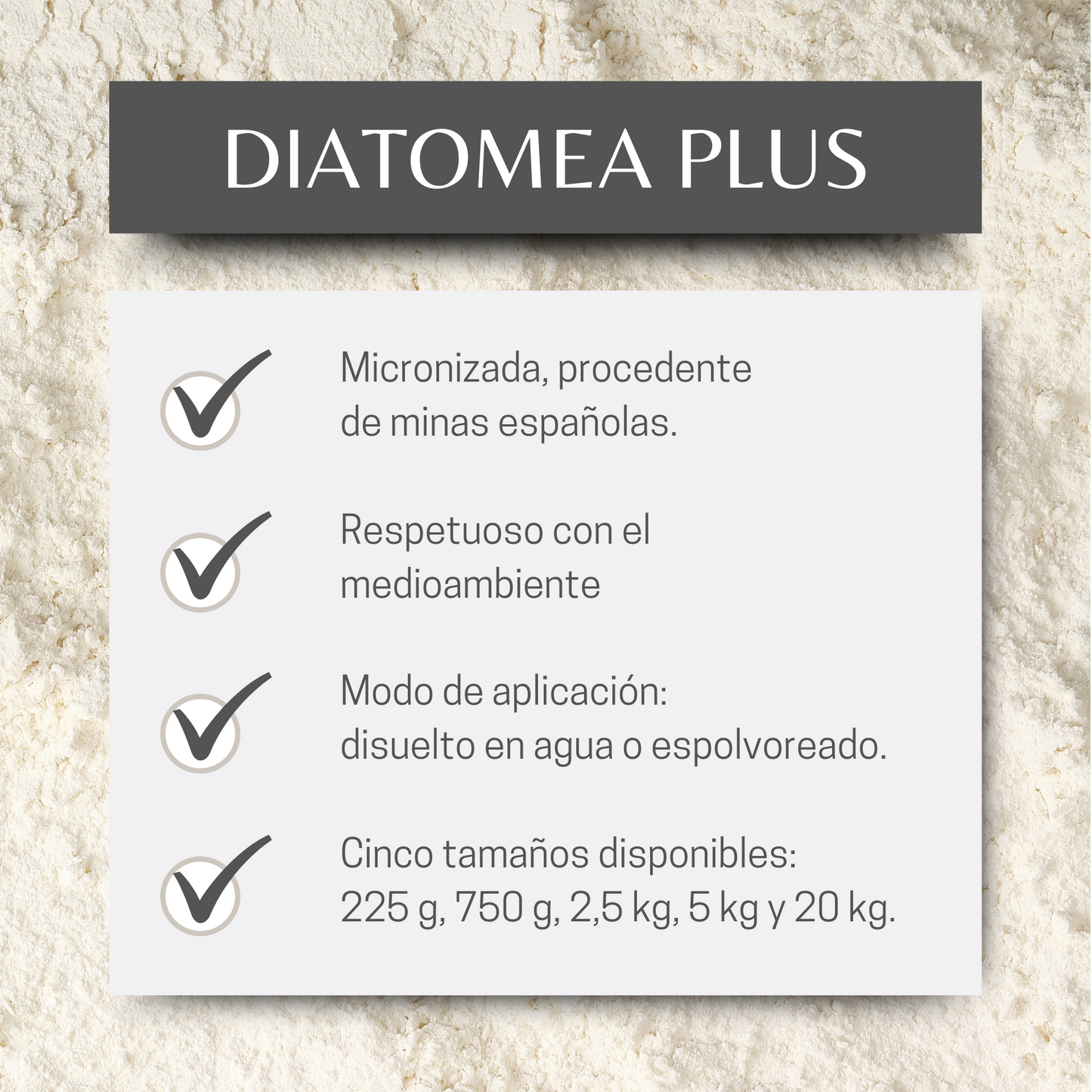 Tierra De Diatomeas Para Ayudar A Mantener El Gallinero Libre De Parásitos Producto Natural - Envase Pulverizador 225 G_4