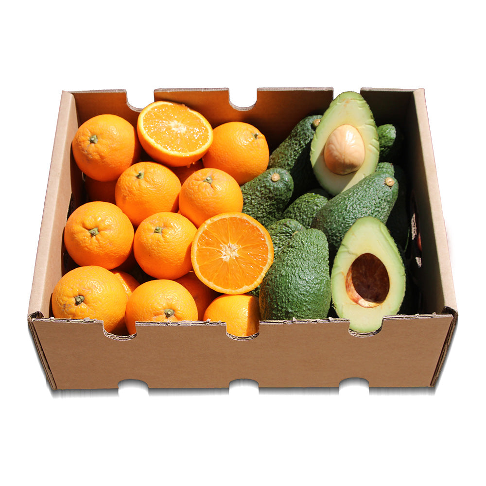 Mix Naranjas Valencianas Y Aguacates Hass De Temporada Tropitop 4kg_2