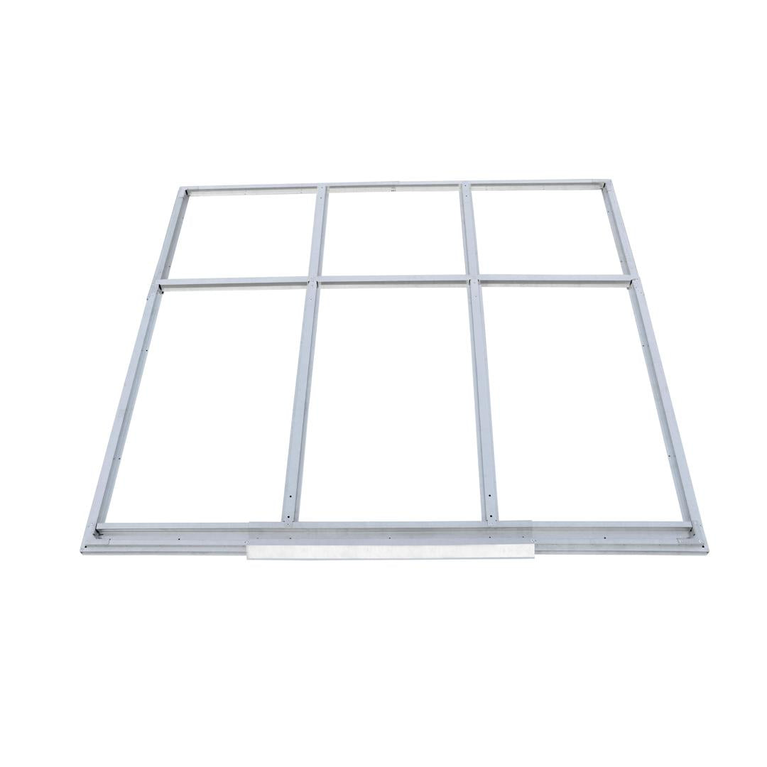 Duramax - Estructura De Suelo Para Caseta - - Metal - Gris - 6 X 6_0