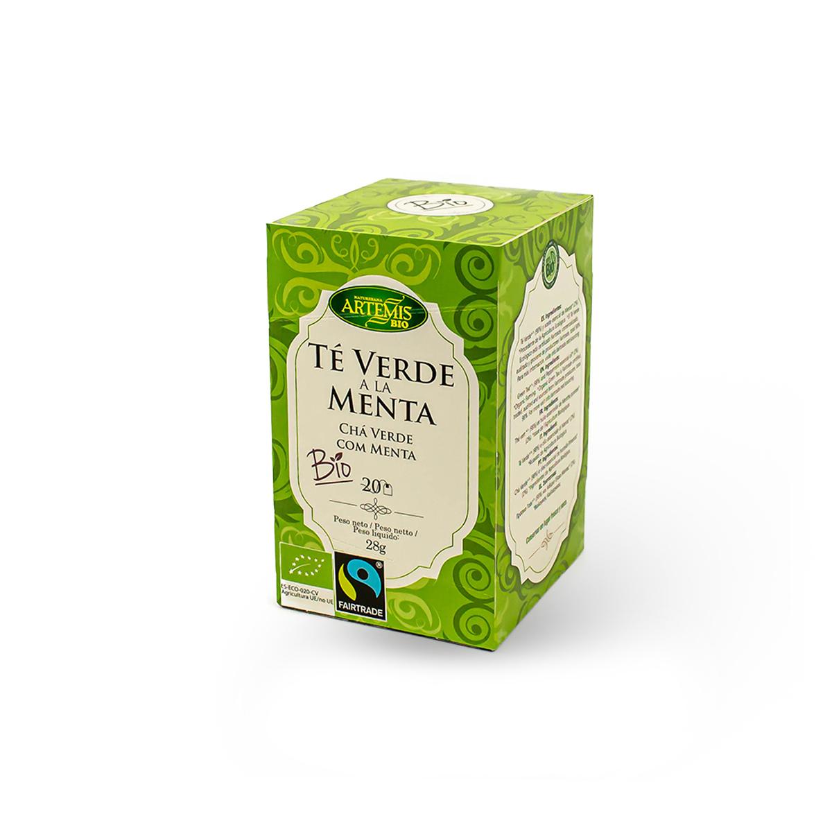Te Verde A La Menta Eco 20 Filtros Artemisbio