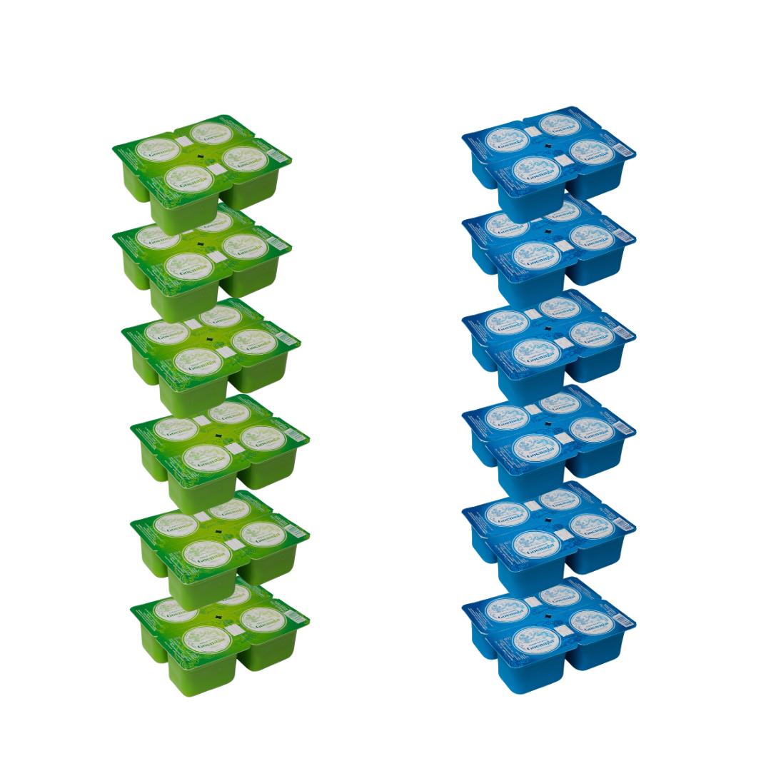 Pack 6x Yogur Natural Y 6x Yogur Natural Desnatado goenaga Yogur 125gr*4_0