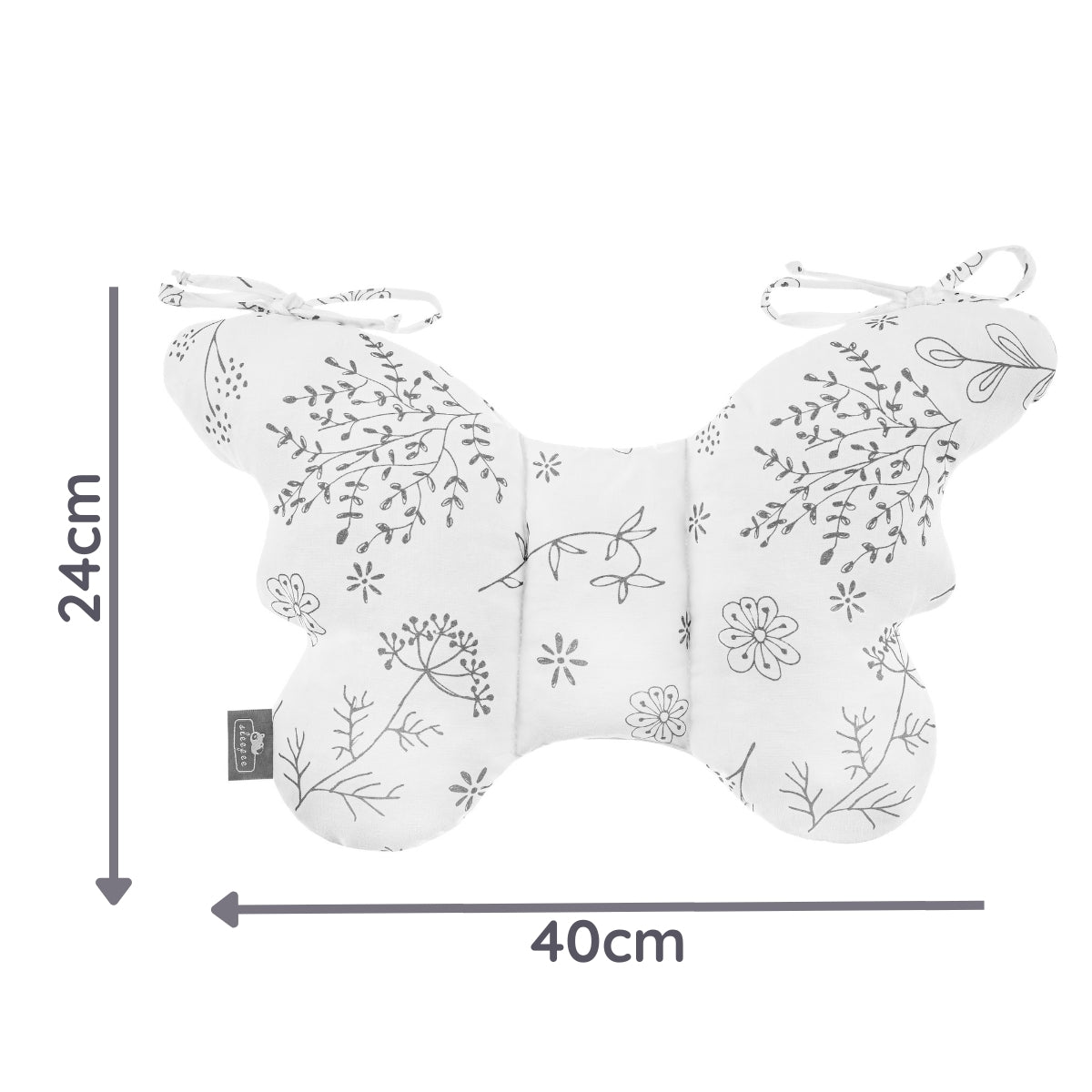Almohada Para Bebés Antichoque Mariposa Bloom