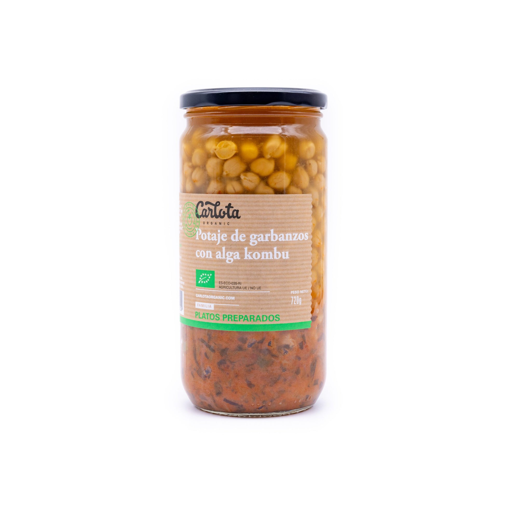 Potaje De Garbanzos Con Alga Kombu 720g