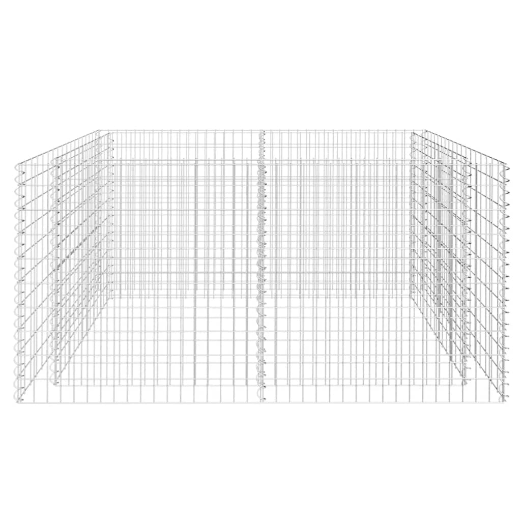 Jardinera De Gaviones 180x90x100 Cm / Vetonek_5