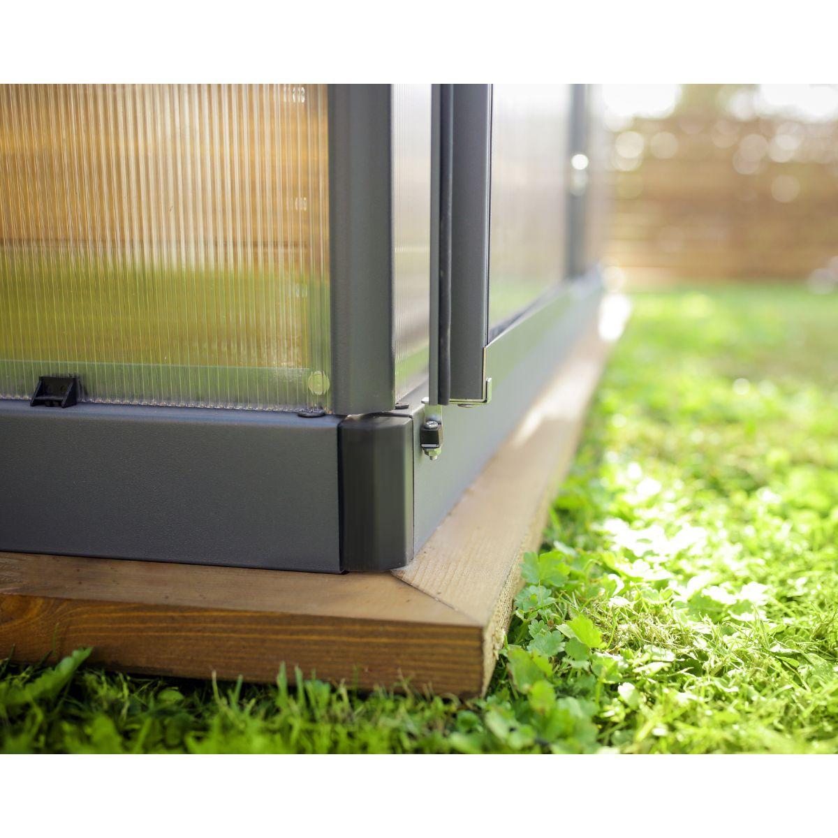 Invernadero Mythos 306x185x208 cm gris