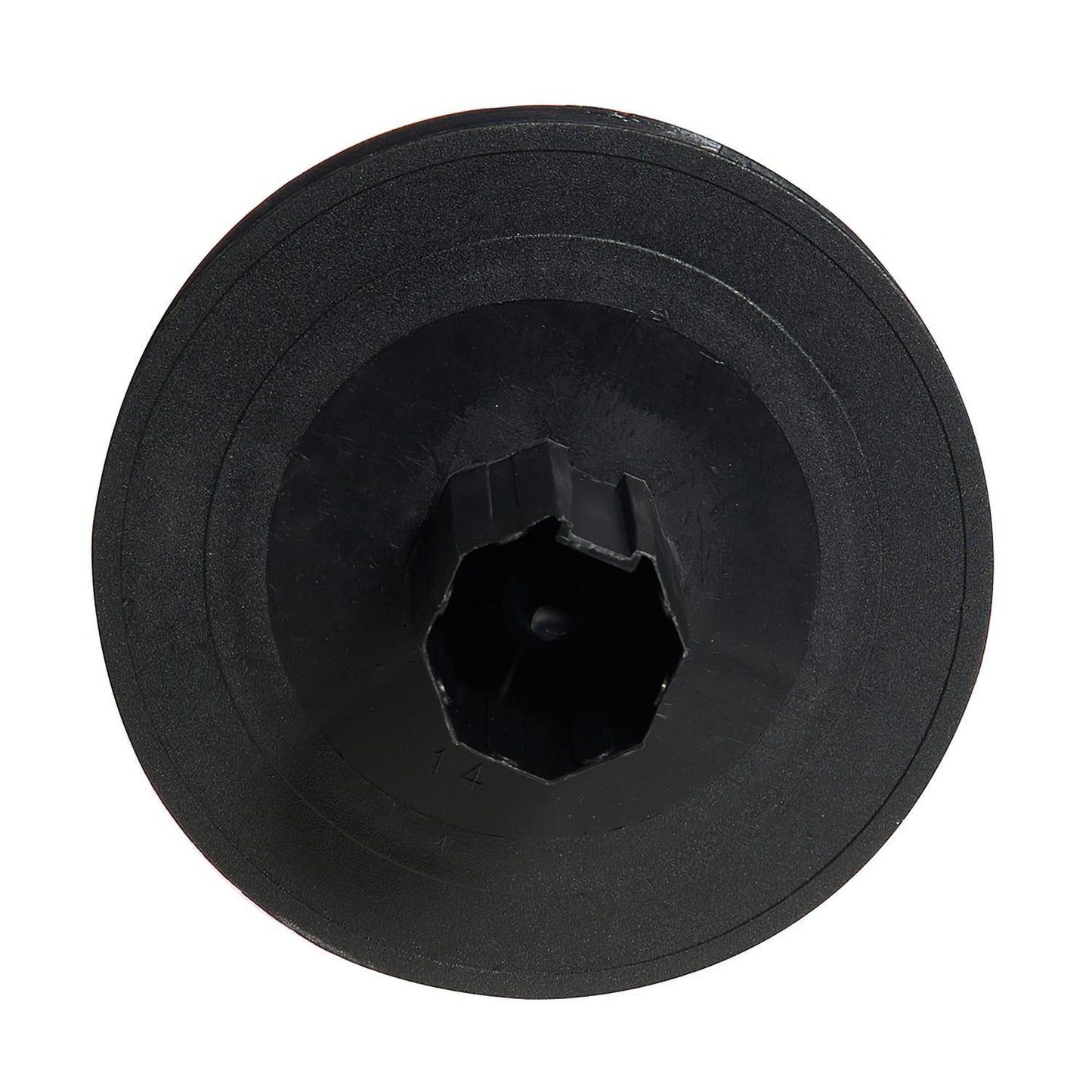 Disco Persiana Plastico Espiga Metalica 136x40 Mm. Cinta 14 Mm.