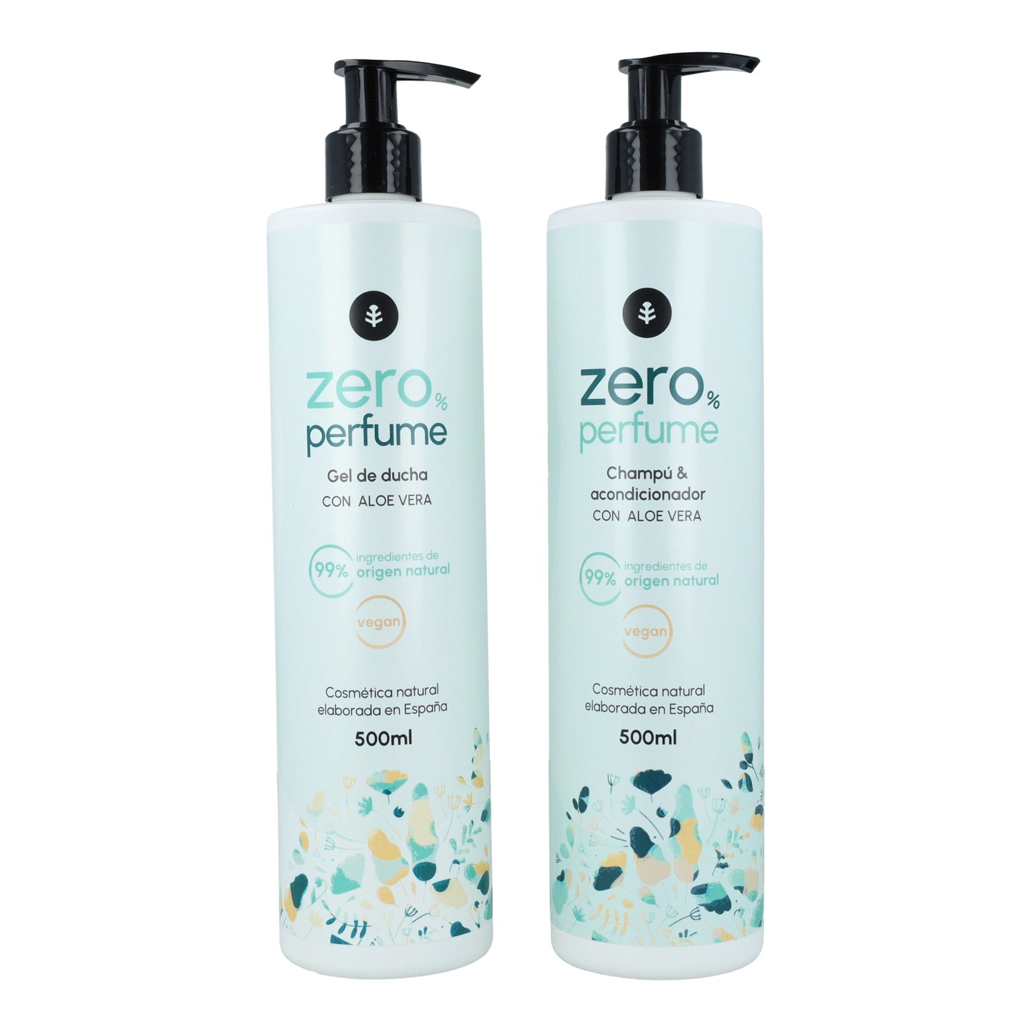 Pack cosmética sin perfume Gel, Champú y Acondicionador Planeta Huerto